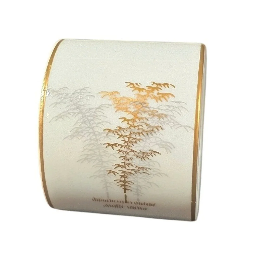 Fukagawa Arita Porcelain Pattern 901 Napkin Rings Set‎ of 10 Hand Painted